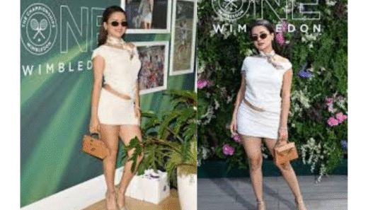 Avneet Kaur Serves Style Ace at Wimbledon 2025 with Chic All-White Look