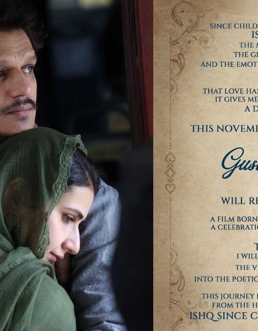 Manish Malhotra Announces Romantic Drama Gustaakh Ishq ,Film to Release in November 2025