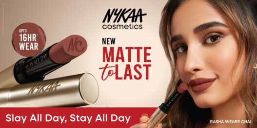Nykaa Cosmetics Launches Matte To Last 16HR Bullet Lipstick