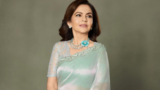 Nita Ambani Dazzles in Manish Malhotra’s Sculptural Floral Necklace at The  Ba***ds Of Bollywood Premiere