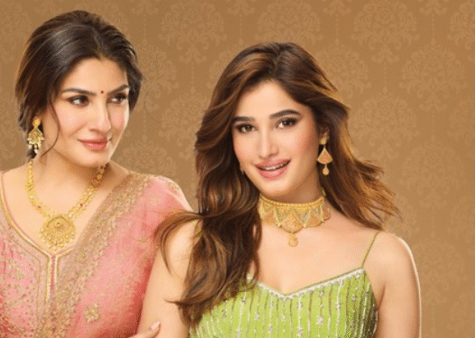 Raveena Tandon & Rasha Thadani Named Reliance Jewels' First Brand Ambassadors