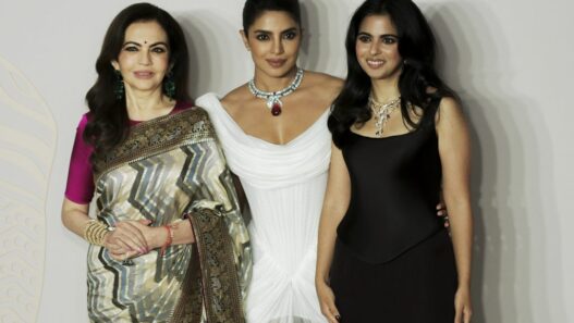 Nita and Isha Ambani Dazzle at Bvlgari’s Serpenti Infinito Exhibition at NMACC