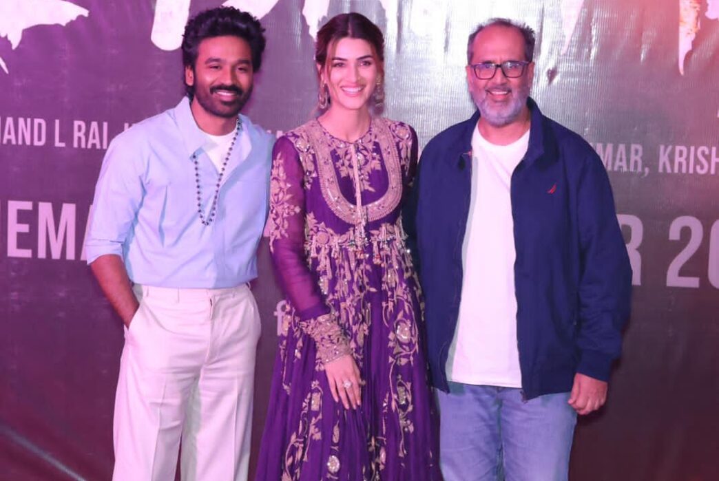 Dhanush and Kriti Sanon Promote ‘Tere Ishk Mein’ in Delhi