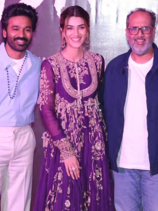 Dhanush and Kriti Sanon Promote ‘Tere Ishk Mein’ in Delhi
