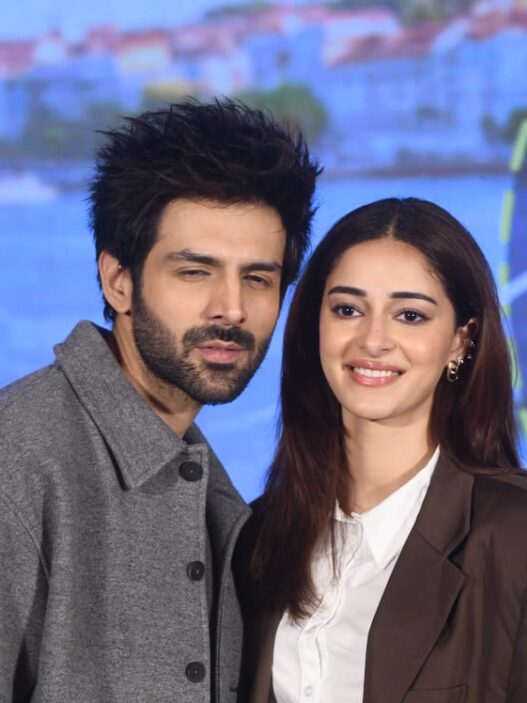 Kartik Aaryan and Ananya Panday Promote ‘Tu Meri Main Tera, Main Tera Tu Meri’ in New Delhi