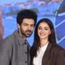 Kartik Aaryan and Ananya Panday Promote ‘Tu Meri Main Tera, Main Tera Tu Meri’ in New Delhi