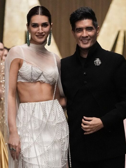 Kriti Sanon in Pearls Closes Manish Malhotra’s Inaya 2026 in Dubai