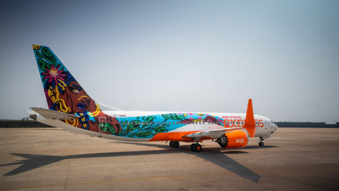 Air India Express Unveils India’s First Art-Wrapped Aircraft