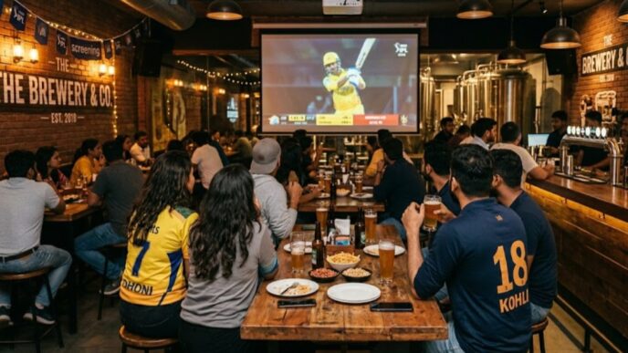 IPL 2026 Watchlist: Bars & Breweries Offering Live Screenings