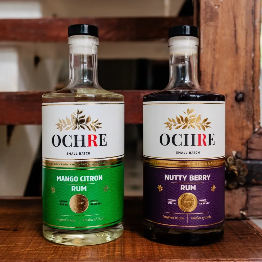 Ochre Spirit Rum
, Nutty berry rum by ochre spirits 
mangro citron rum by ochre spirits 
