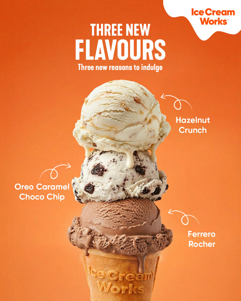ice cream works new flavours 