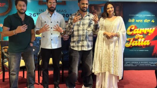 All Set for June 26: ‘Carry On Jatta 4’ Team Promotes Film in Delhi