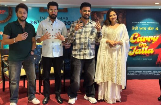 All Set for June 26: ‘Carry On Jatta 4’ Team Promotes Film in Delhi