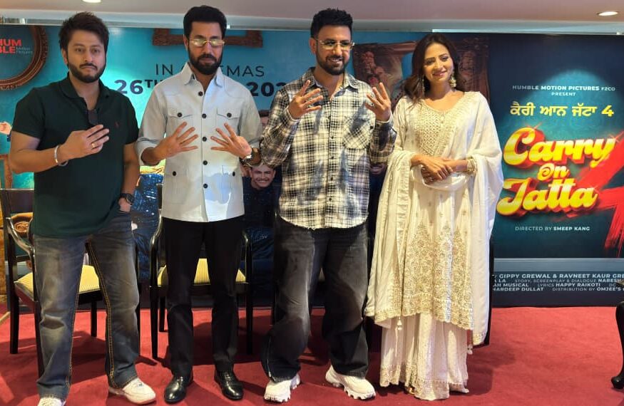 All Set for June 26: ‘Carry On Jatta 4’ Team Promotes Film in Delhi