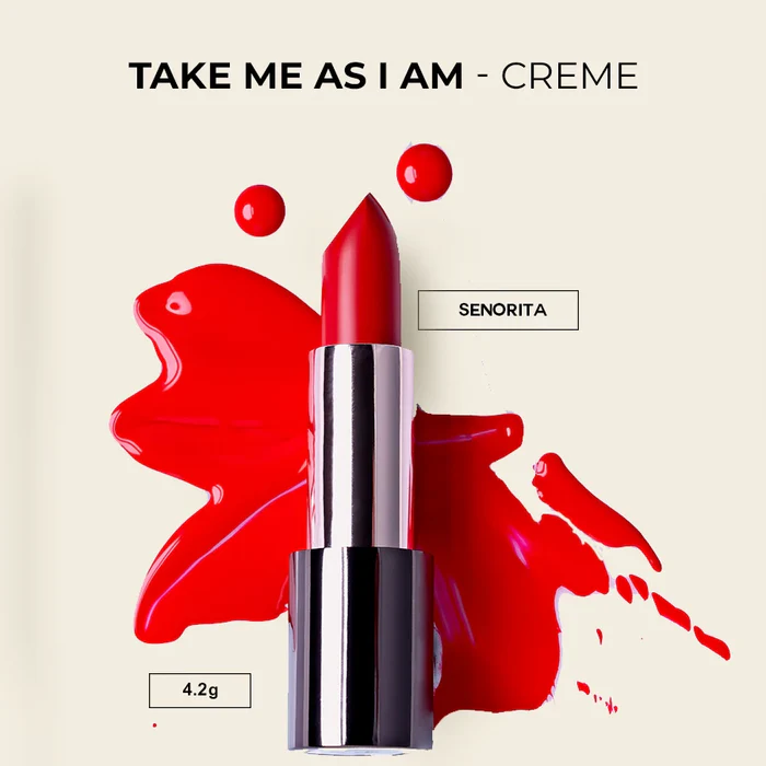 Colorbar Take Me As I Am Vegan Crème Lipstick