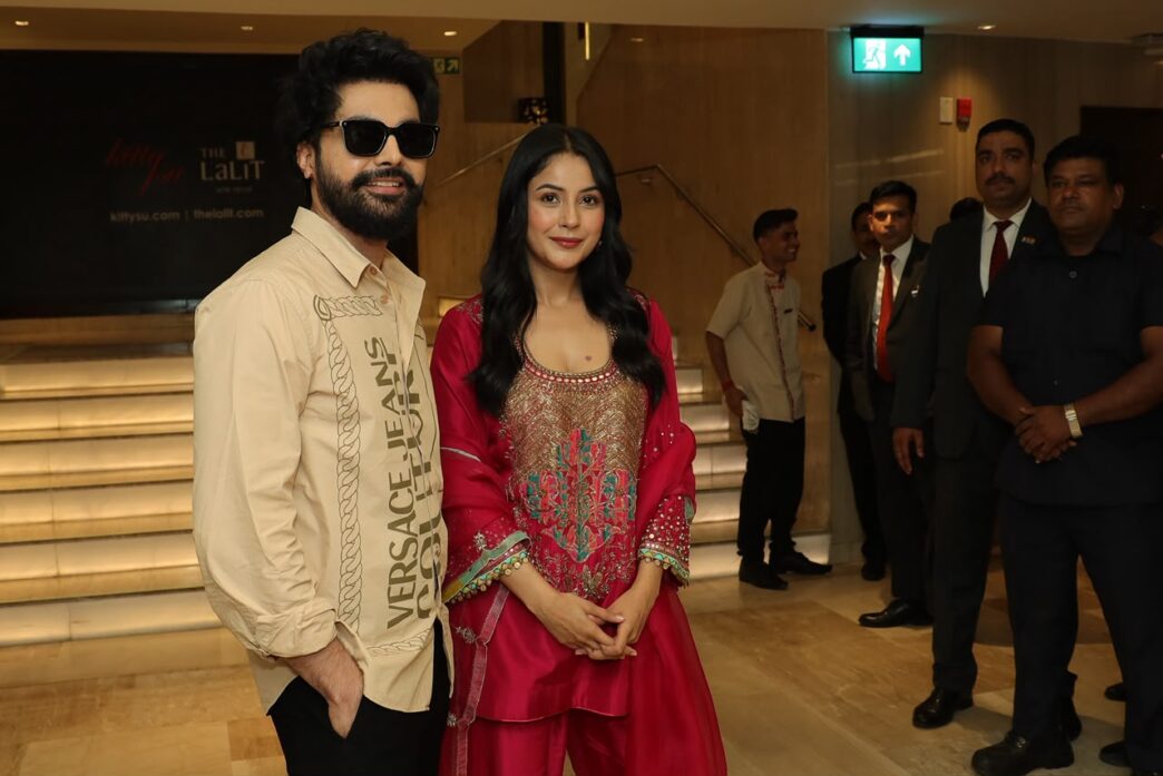 Shehnaaz Gill, Jai Randhawa Promote Ishqnama in Delhi