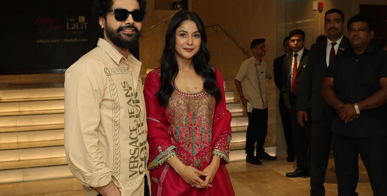Shehnaaz Gill, Jai Randhawa Promote Ishqnama in Delhi