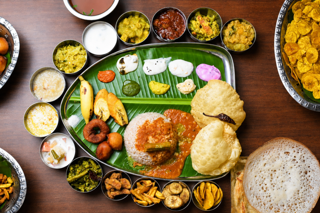 Onam sadhya at the orchid hotel mumbai