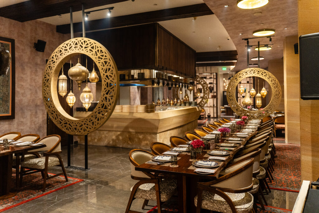 Ruh B Ruh, the 31st-floor restaurant at the westin kolkata